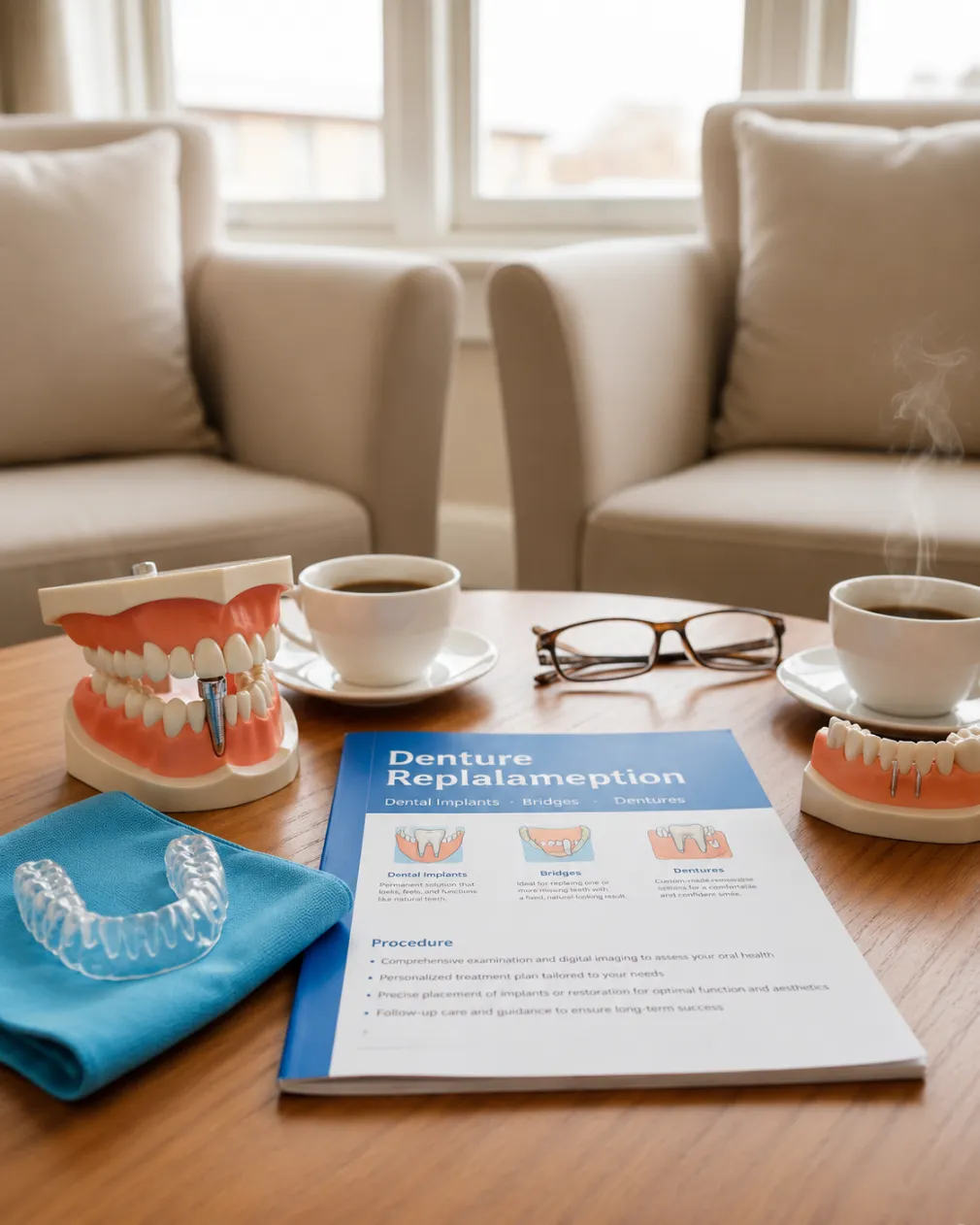 Comfortable and Informed Tooth Replacement Options