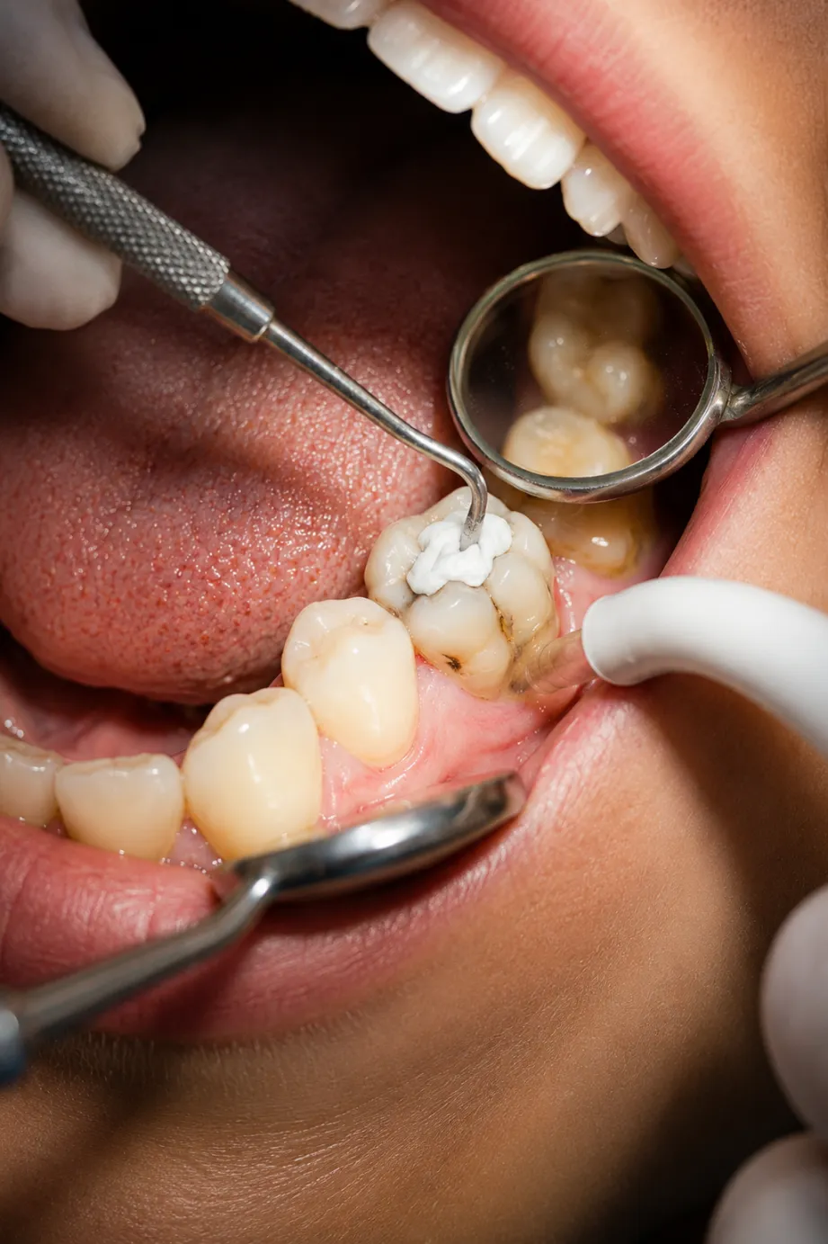 Temporary or Permanent Filling